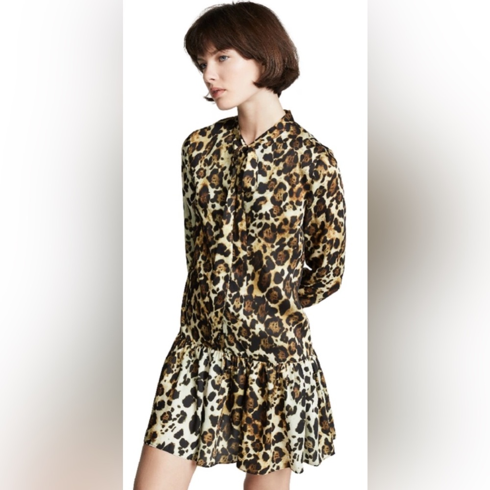 Alexis Lydia Leopard Dress
